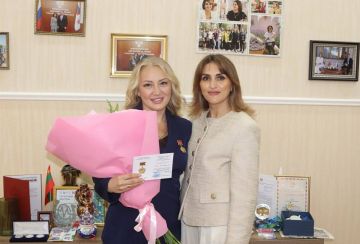 Главный онколог ПМР Алина Андреева удостоена звания «Заслуженный врач ПМР»