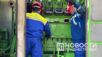 Газовики провели капремонт двигателя внутреннего сгорания когенерационной установки в Тирасполе