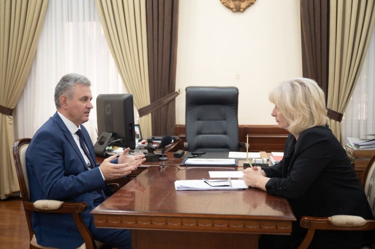 Вадим Красносельский принял руководителя Госслужбы по культуре