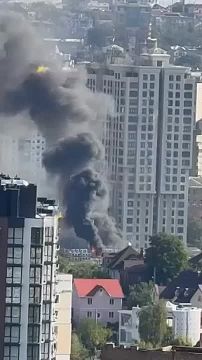 РФ атакует район ж/д вокзала в Киеве