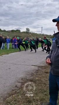 А это — этап для пожарных. БОЕВОЕ РАЗВЕРТЫВАНИЕ