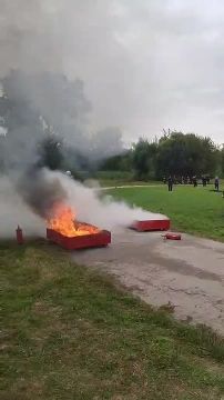 На городском стадионе Слободзеи сегодня проходит первый день 31-го Чемпионата ПМР по пожарно-прикладному и аварийно-спасательному спорту