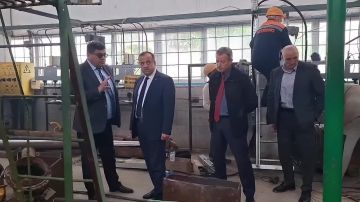 Александр Розенберг проинспектировал котельную села Тея