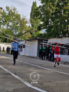 Второй день чемпионата по пожарно-прикладному спорту