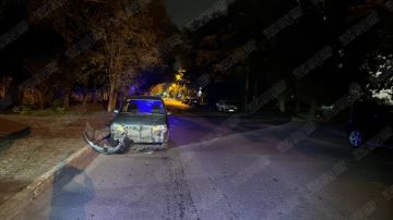 Обгон закончился столкновением