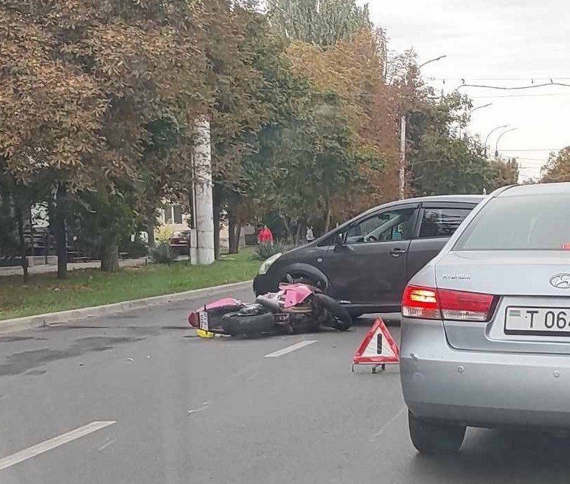 Авария с мопедом случилась на Балке выше «Тернополя»