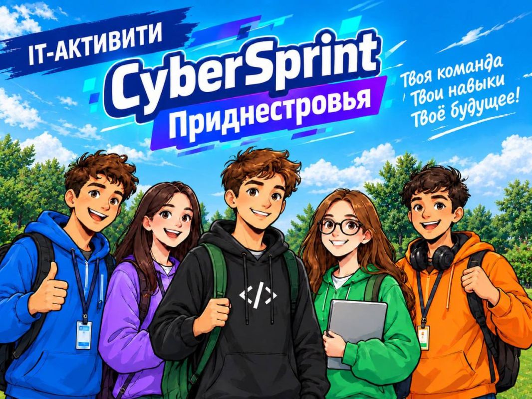 Стартует «CyberSprint Приднестровья»: собери свою IT-команду!