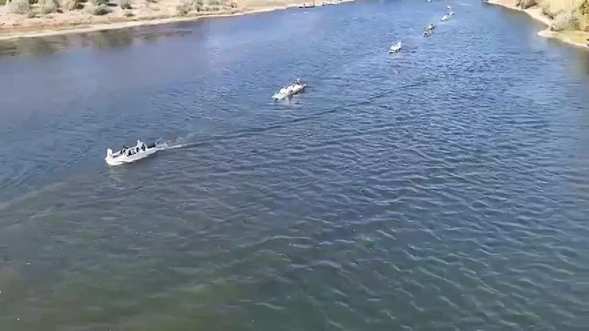 Ещё одно видео с сегодняшнего крестного хода