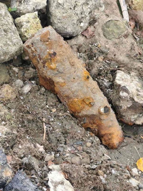 У Днестра в районе Паркан обнаружили снаряд времён Великой Отечественной войны