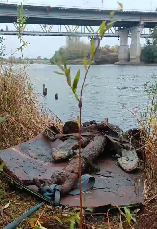 В воде якорь пролежал не меньше полувека